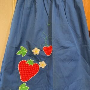Vintage Jordana fruit skirt